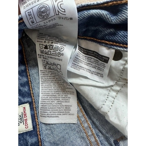 LEVI’S white oak button fly jeans - Picture 7 of 9